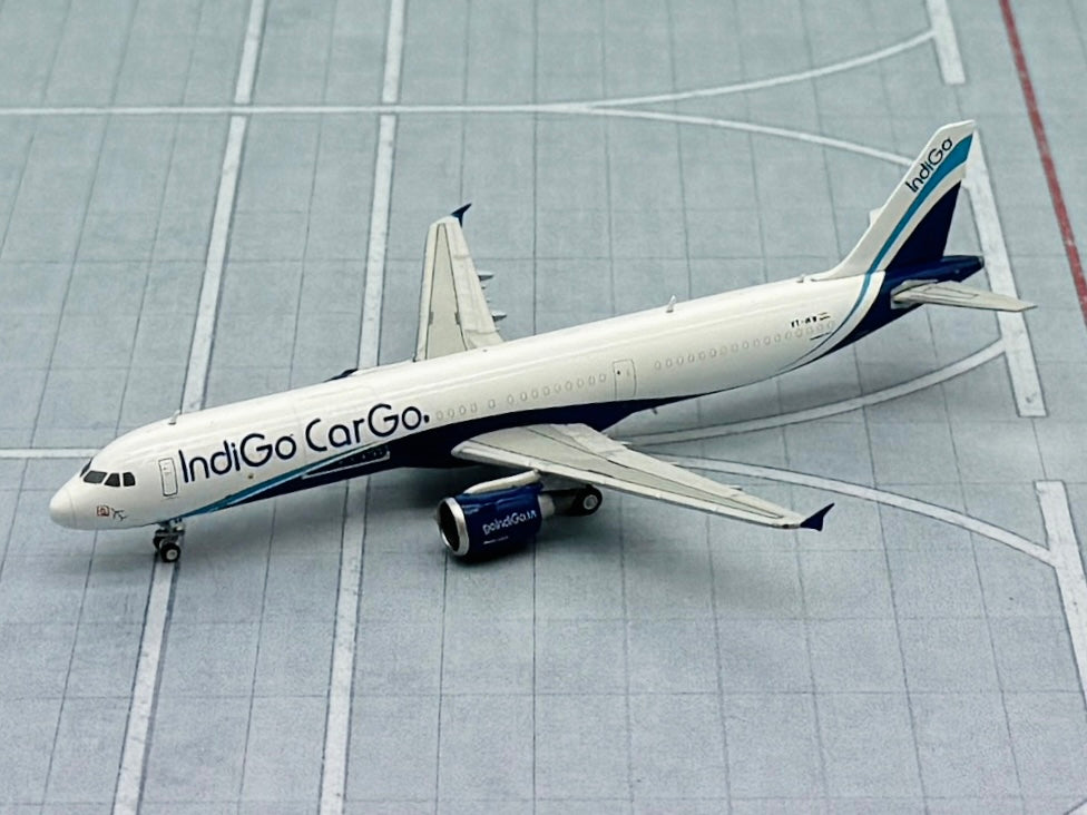 インディゴカーゴ A321P2F VT-IKX 1/400 www.JetCollector.com: Indigo Cargo A321P2F VT-IKX 1:400