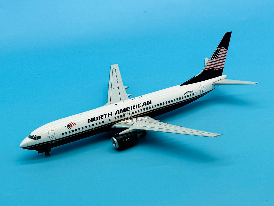 JC Wings 1/200 North American Airlines Boeing 737-800 N802NA