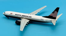 Load image into Gallery viewer, JC Wings 1/200 North American Airlines Boeing 737-800 N802NA
