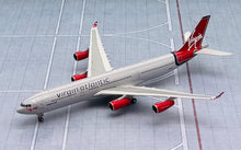 Load image into Gallery viewer, Phoenix 1/400 Virgin Atlantic Airbus A340-300 Dragon Lady G-VFLY
