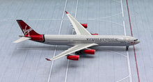 Load image into Gallery viewer, Phoenix 1/400 Virgin Atlantic Airbus A340-300 Dragon Lady G-VFLY
