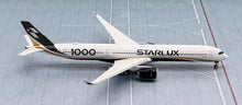 Load image into Gallery viewer, Phoenix Models 1/400 Starlux Airlines Airbus A350-1000 B-58551
