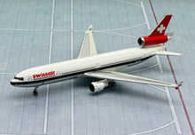 Load image into Gallery viewer, Phoenix 1/400 Swissair McDonnell Douglas MD-11 HB-IWH Polished

