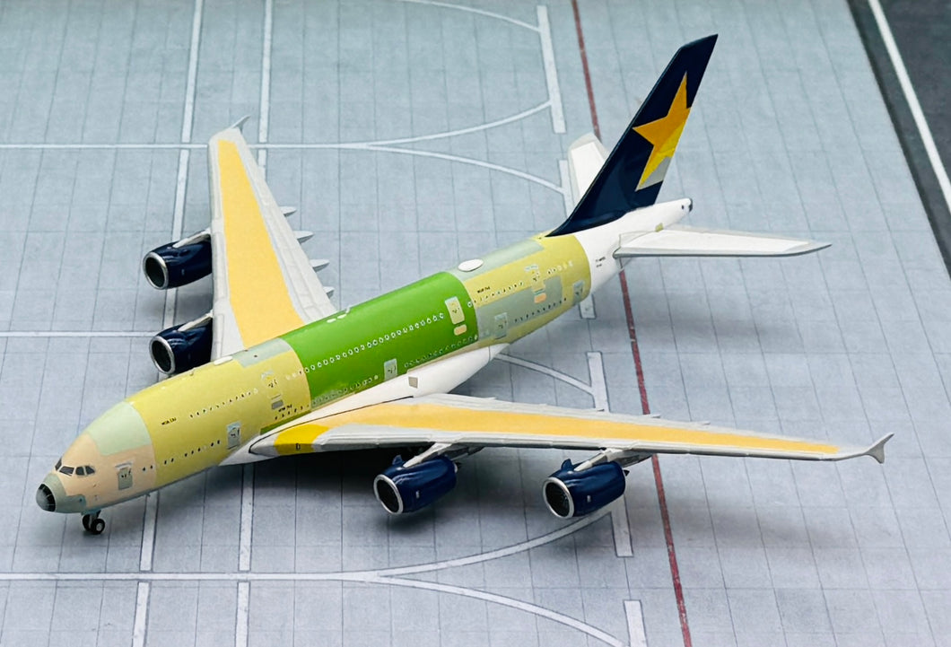 JC Wings 1/400 Skymark Airlines Airbus A380 Bare Metal F-WWSL 