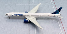 Load image into Gallery viewer, JC Wings 1/400 United Airlines Boeing 777-300ER N2749U Pride Flaps down
