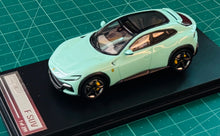 Load image into Gallery viewer, Funny Models 1/64 Ferrari Purosangue SUV in mint colour
