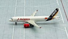 Load image into Gallery viewer, Gemini Jets 1/400 Avianca Airbus A320 N567AV TACA
