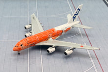 Load image into Gallery viewer, JC Wings 1/500 ANA All Nippon Airways Airbus A380 Orange Flying Honu Ka La Livery JA383A
