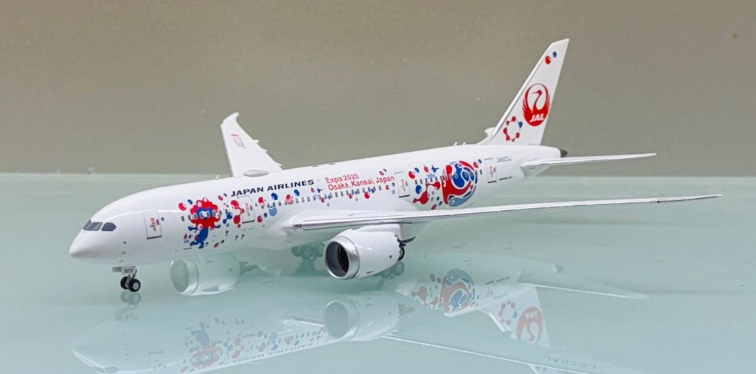 NG models 1/400 Japan Airlines JAL Boeing 787-8 JA823J Expo 2025 Osaka 59030