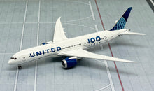 Load image into Gallery viewer, Gemini Jets 1/400 United Airlines B787-9 N61101 100 Years
