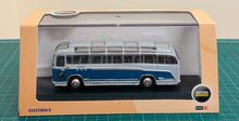Load image into Gallery viewer, Oxford Die-cast 1/76 York Bros. Duple Britannia Coach
