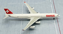 Load image into Gallery viewer, JC Wings 1/400 Swiss Airbus A340-300 "Zurich" HB-JMB
