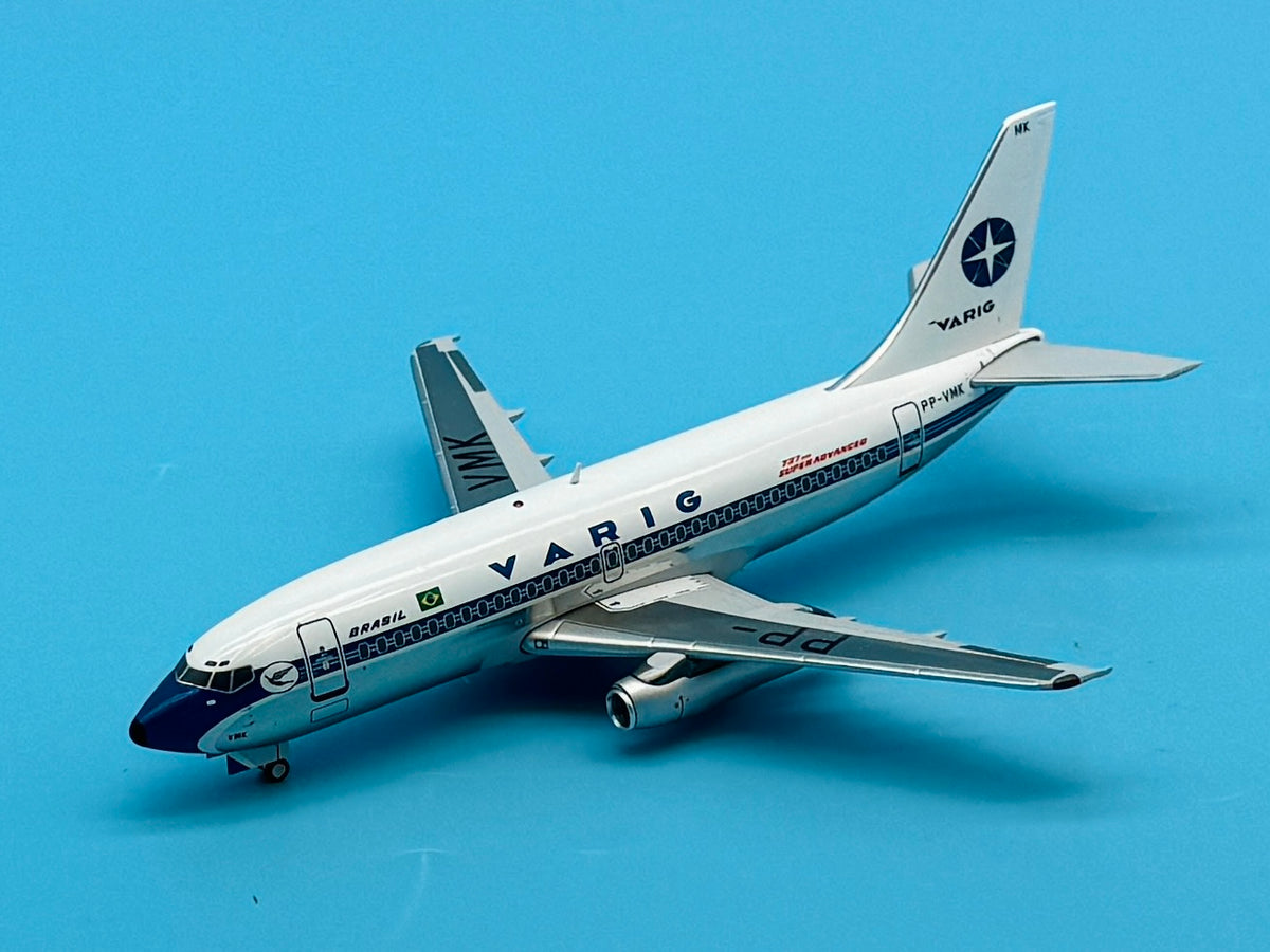 JC Wings 1/200 Varig Brasil Boeing 737-200 Polished PP-VMK – First ...