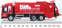 Load image into Gallery viewer, Oxford Die-cast 1/76 Dennis Eagle Olympus Refuse Truck Biffa
