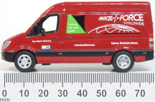 Load image into Gallery viewer, Oxford Die-cast 1/76 Parcelforce Mercedes Sprinter van
