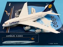 Load image into Gallery viewer, Phoenix 1/400 Lufthansa Airbus A380 D-AIMA 04522 Danke! Thanks you!
