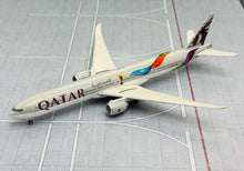 Load image into Gallery viewer, Phoenix 1/400 Qatar Airways Boeing 777-300ER FIFA World Cup 2018 A7-BAX 04222 need pic
