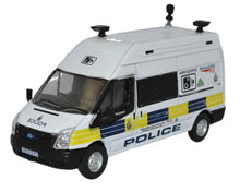 Load image into Gallery viewer, Oxford Die-cast 1/76 Ford Transit 2006 LWB High Network Rail Speed Camera
