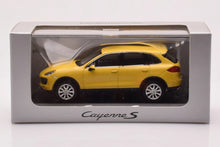 Load image into Gallery viewer, Minichamps 1/43 Porsche Cayenne S in yellow
