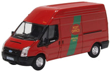 Load image into Gallery viewer, Oxford Die-cast 1/76 Ford Transit Mk 5 2006 Post Office
