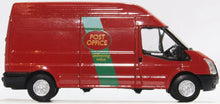 Load image into Gallery viewer, Oxford Die-cast 1/76 Ford Transit Mk 5 2006 Post Office
