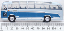 Load image into Gallery viewer, Oxford Die-cast 1/76 York Bros. Duple Britannia Coach
