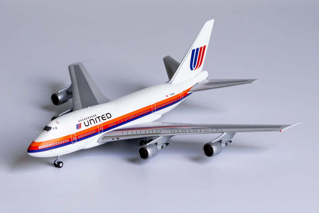 NG models 1/400 United Airlines Boeing 747SP N140UA Saul Bass 07013