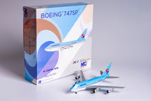 Load image into Gallery viewer, NG models 1/400 Korean Air Boeing 747SP HL7457 FIFA World Cup 2002 07017
