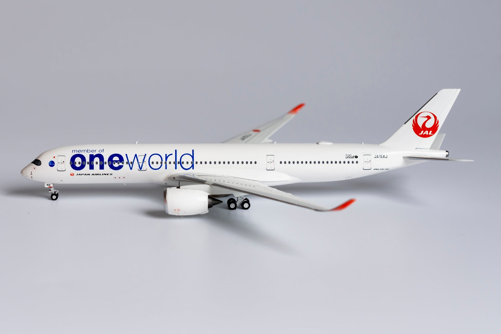 NG models 1/400 Japan Airlines JAL Airbus A350-900 JA15XJ One World 39033