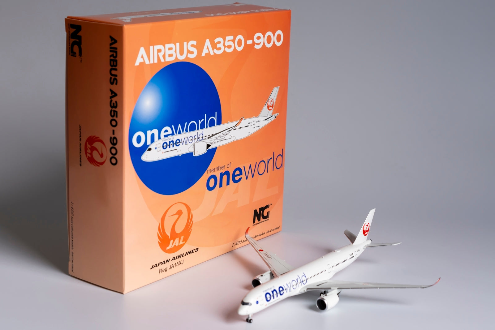 NG models 1/400 Japan Airlines JAL Airbus A350-900 JA15XJ