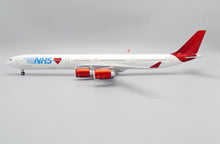Load image into Gallery viewer, JC Wings 1/200 Maleth Aero Airbus Airbus A340-600 Thank You NHS 9H-EAL XX200097
