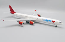 Load image into Gallery viewer, JC Wings 1/200 Maleth Aero Airbus Airbus A340-600 Thank You NHS 9H-EAL XX200097
