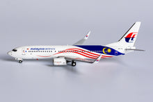 Load image into Gallery viewer, NG models 1/400 Malaysia Airlines 737-800 9M-MSE Negaraku 58103
