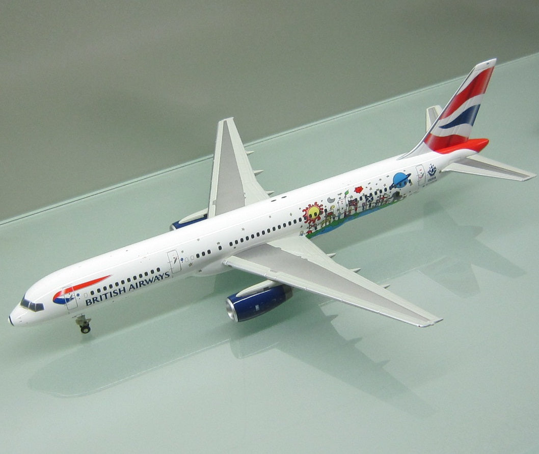 Russell models 1/200 British Airways Boeing 757-200 Blue Peter G-CPEM