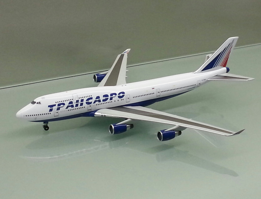 Witty Wings 1/400 Transaero Airlines Boeing 747-400 VQ-BHW