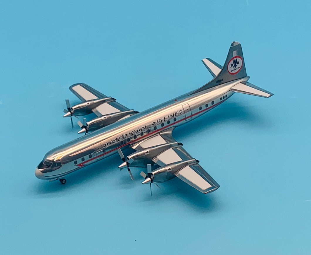 Gemini Jets 1/200 American Airlines Lockheed L-188 N6118A