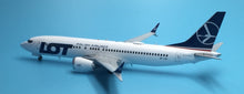 Load image into Gallery viewer, Gemini Jets 1/200 LOT Polish Airlines Boeing 737 MAX-8 SP-LVA
