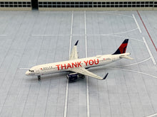 Load image into Gallery viewer, Gemini Jets 1/400 Delta Airlines Airbus A321 N391DN Thank You
