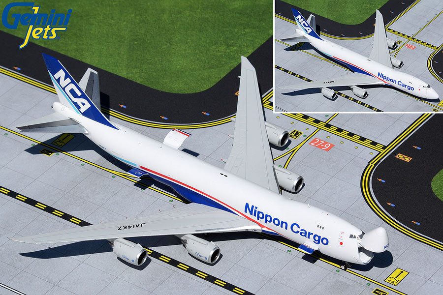 Gemini Jets 1/400 Nippon Cargo Airilnes (NCA) Boeing 747-8F JA14KZ Int –  First Class Collectables