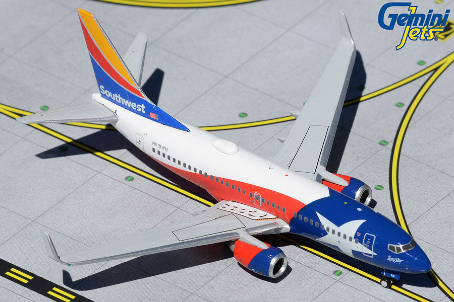 Gemini Jets 1/400 Southwest Airlines Boeing 737-700 N931WN Lone