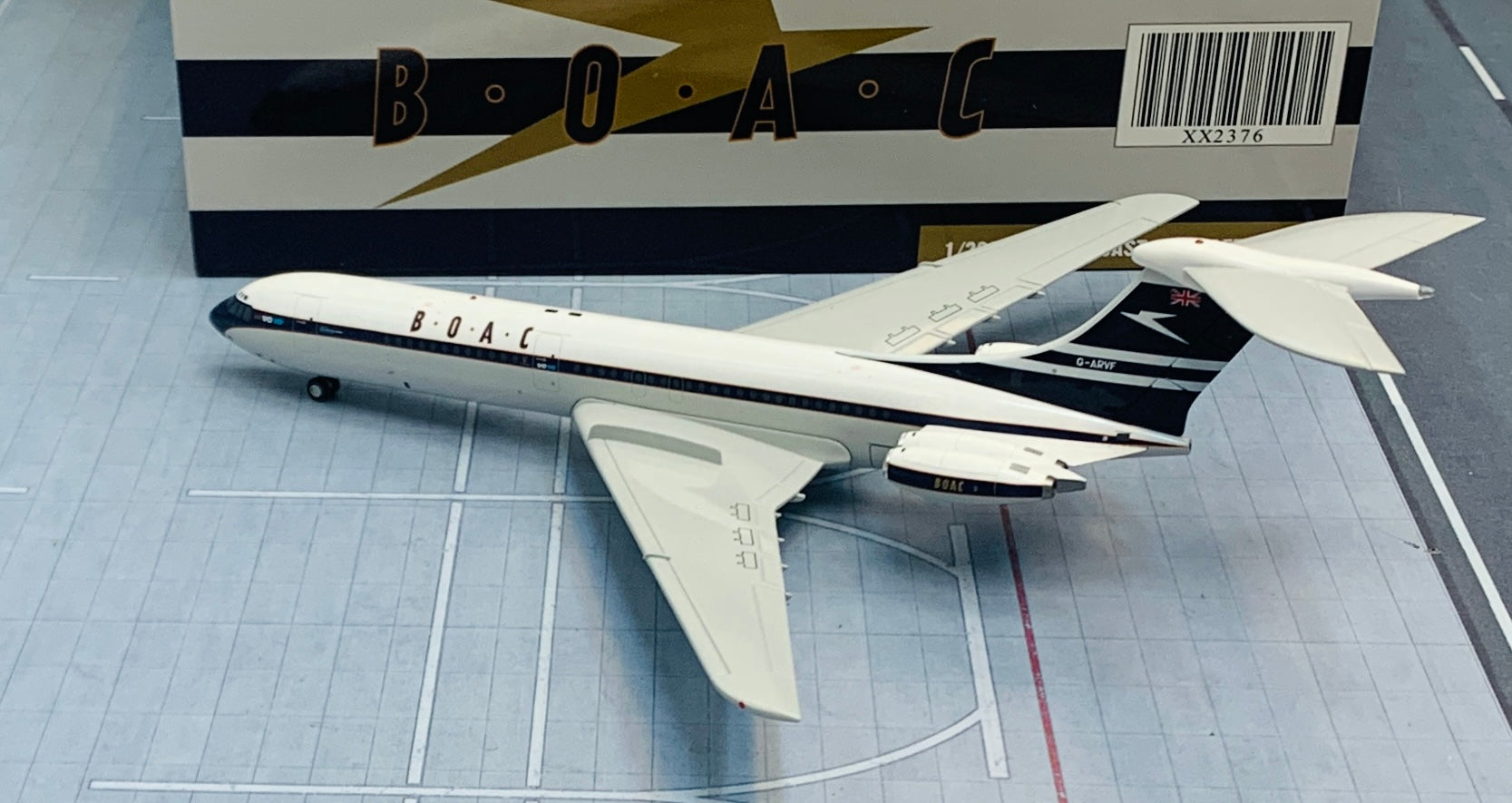 JC Wings 1/200 BOAC Vickers VC-10 G-ARVF XX2376 – First Class