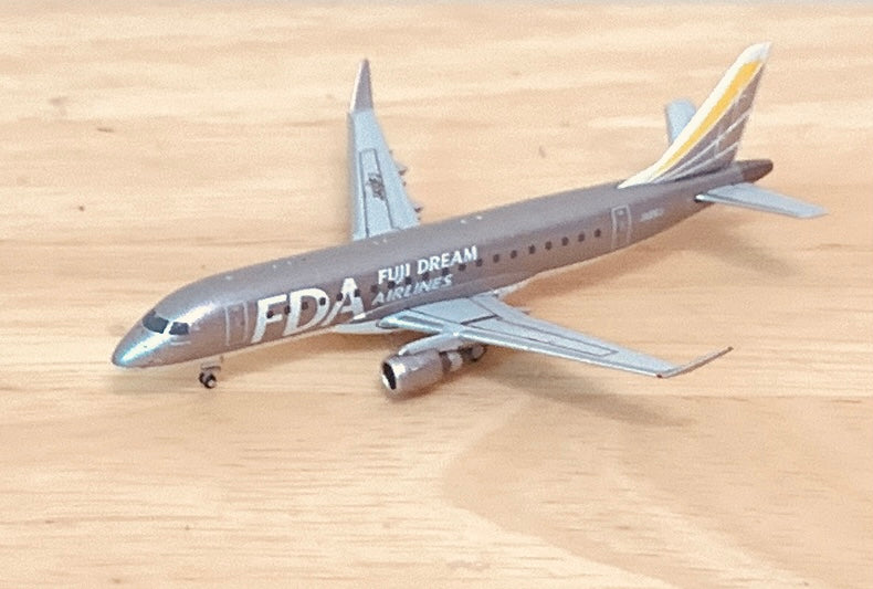 JC Wings 1/400 FDA Fuji Dream Airlines Embraer 170-200STD Silver Colour JA10FJ