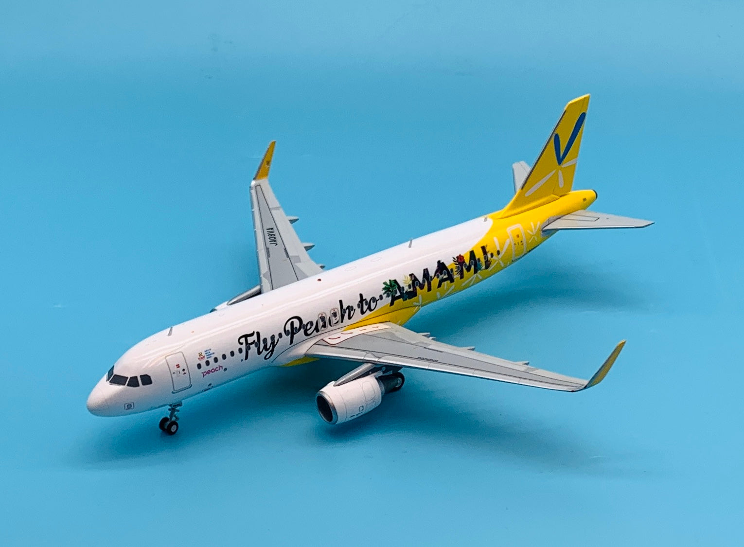 JC Wings 1/200 Peach Aviation Airbus A320 JA08VA Fly Peach to