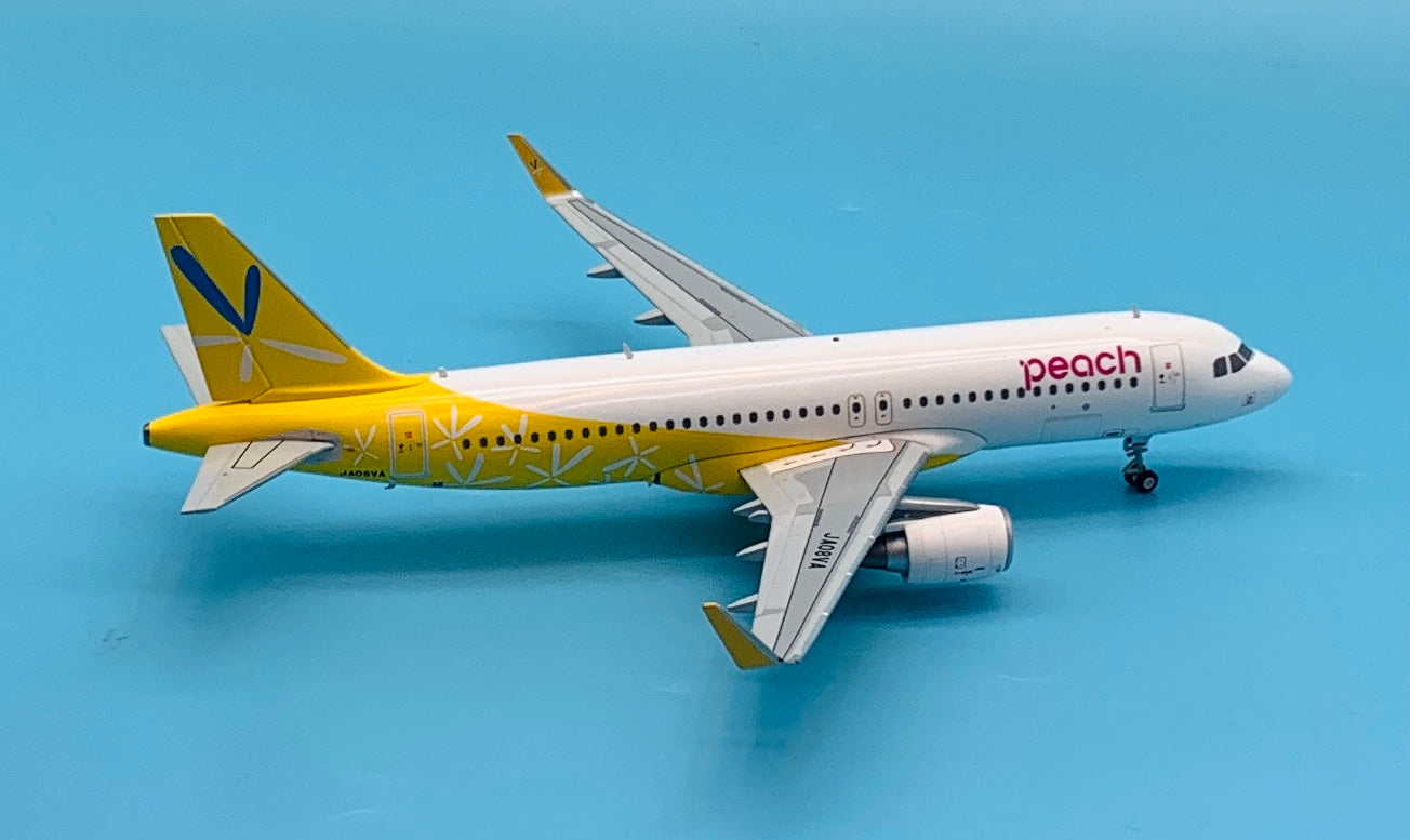 期間限定特別価格 JC wings JA08VAです A320 peach 1/200 航空機