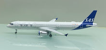 Load image into Gallery viewer, JC Wings 1/200 SAS Scandinavian Airlines Airbus A321 OY-KBH XX2426
