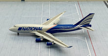 Load image into Gallery viewer, Gemini Jets 1/400 National Airlines Boeing 747-400BCF N952CA flaps down
