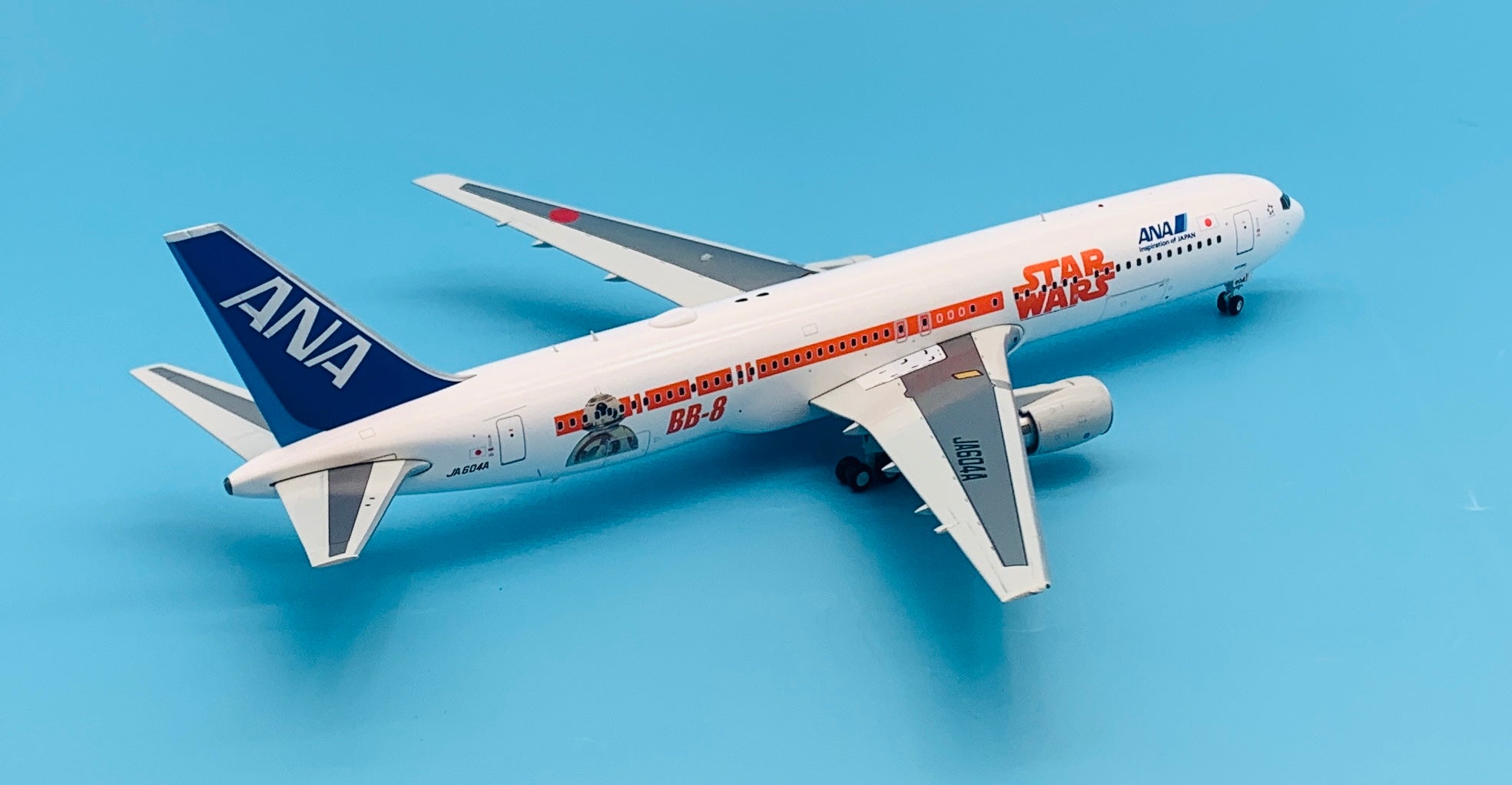 好評正規品★ANA B767　超特大宣伝用ポスターB0サイズ　送料込み　★ カタログ、パンフレット