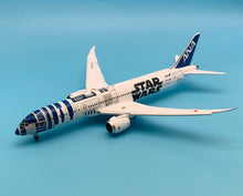 Load image into Gallery viewer, JC Wings 1/200 ANA All Nippon Airways Boeing 787-9 Star Wars JA873A flaps down

