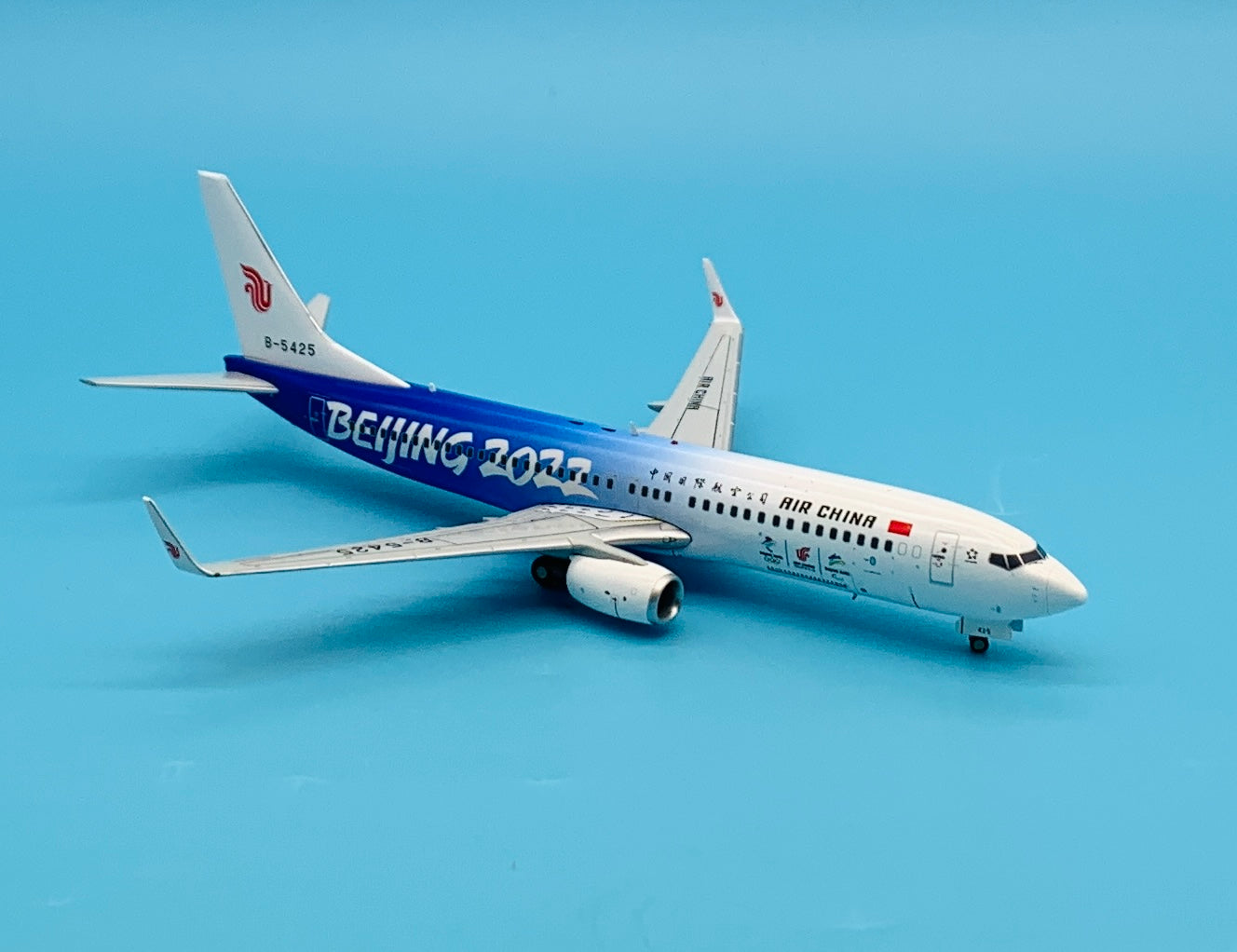 JC Wings 1/200 Air China Boeing 737-800 B-5425 Beijing 2022 Winter Oly –  First Class Collectables