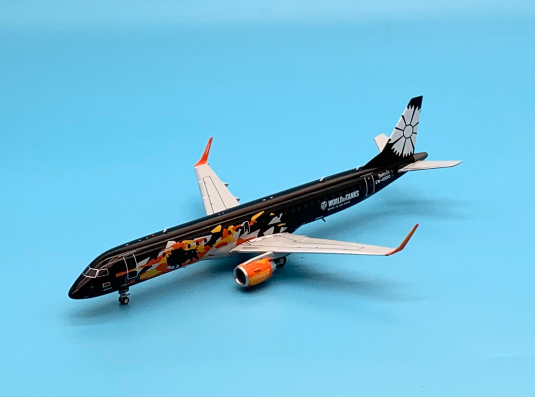JC Wings 1/200 Belavia Belarusian Airlines Embraer 190 World of Tanks EW-400PO